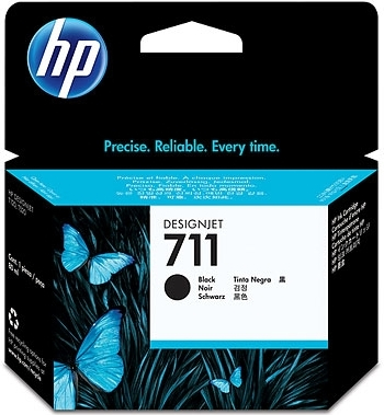 Cartuse originale - Cartus Cerneala CZ133A Original HP Black, nr.711, pentru DesignJet T120 | T520, 