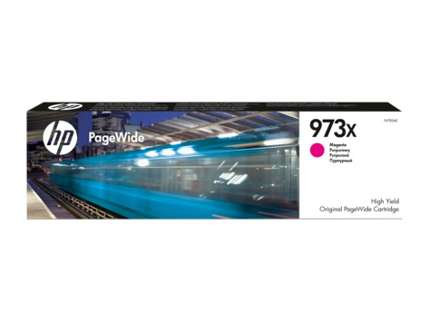 Cartuse originale - Cartus Cerneala F6T82AE Original HP Magenta, nr.973x, pentru PageWide Pro 452 | Pro 477, 