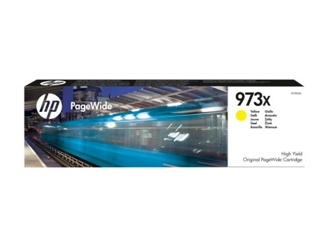 Cartuse originale - Cartus Cerneala F6T83AE Original HP Yellow, nr.973x, pentru PageWide Pro 452 | Pro 477, 