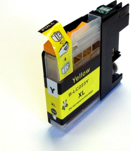 Cartuse originale - Cartus Cerneala LC223Y Original Brother Yellow , LC223Y , pentru DCP-J4120 | MFC-J4420 | J4620 | J5320 | J5620 | J5720 , 550 ; Compatibil: DCP-J4120 , MFC-J4420 , J4620 , J5320 , J5620 , J5720