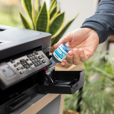 Cartus cerneala original Brother BTD100 C Cyan [3]