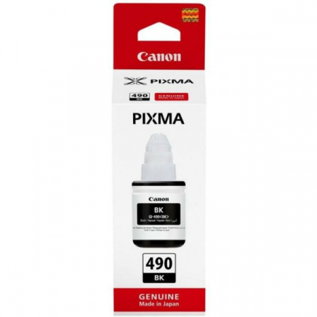 Cartuse originale Canon - Cartus Cerneala Original Canon GI-490 Black BS0663C001AA