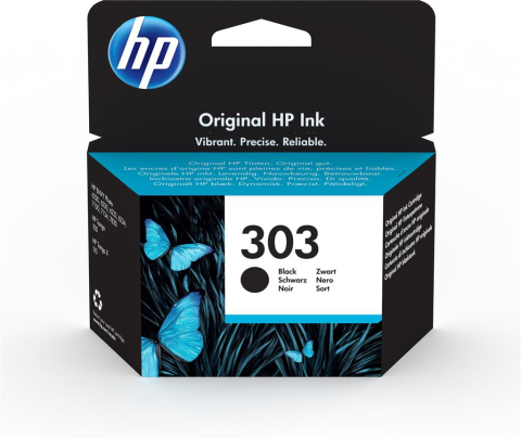 Cartuse originale - Cartus Cerneala T6N02AE Original HP Black, nr.303, pentru Envy Inspire 7200 | 7900, 200