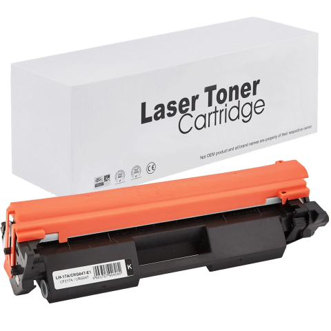 Cartuse compatibile - Cartus compatibil HP CF217A CU CHIP Laser Culoare: black Numar Pagini: 1600