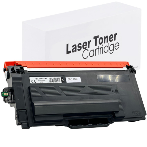 Cartuse compatibile - Cartus compatibil BRO TN3600XXL LASER Culoare: black Numar Pagini: 11000