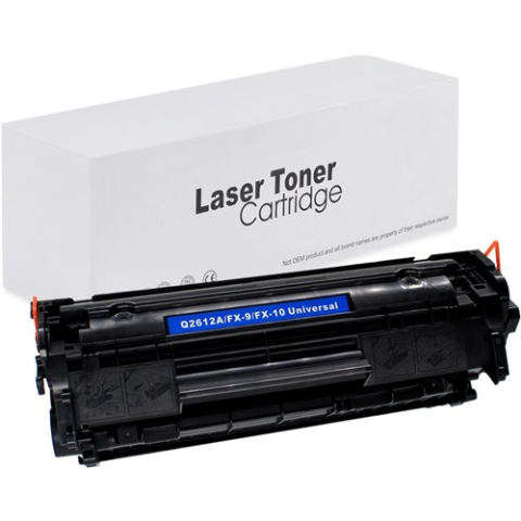 Cartuse compatibile - Cartus compatibil HP Q2612A Laser ; Culoare: black ; Numar Pagini: 3000