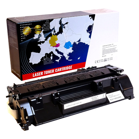 Cartuse compatibile cu HP - Cartus compatibil HPC CE505A / CF280A / CRG-719 Patented Laser ; Culoare: black ; Numar Pagini: 2300