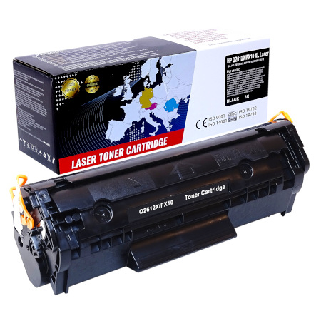 Cartuse compatibile - Cartus compatibil HPC Q2612X / FX10 XL Laser ; Culoare: black ; Numar Pagini: 2800