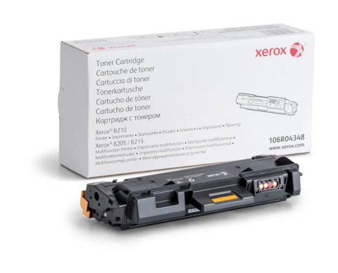 Cartuse originale - Cartus toner original Xerox 106R04348 Black, 3000 pagini, B205 | B210 | B215