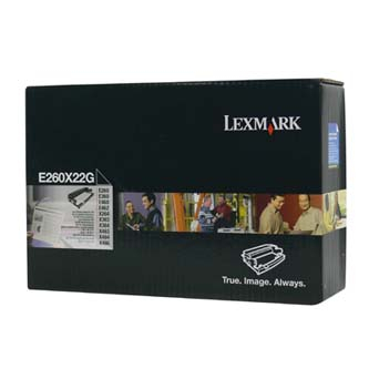 Cartuse originale - EXT Cilindru original Lexmark E260X22G , negru , 30000p