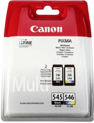 Cartuse originale Canon - Combo-Pack Cartus PG-545 Black si CL-546 Color (C/M/Y) Cartus cerneala OEM