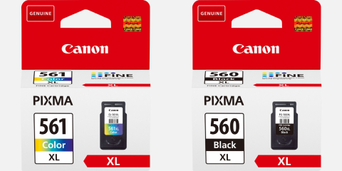 Cartuse originale Canon - Combo-Pack Cartuse PG-560 XL (400 pagini) Black si CL-561 XL (300 pagini) Color (C/M/Y) ; Cartuse cerneala OEM