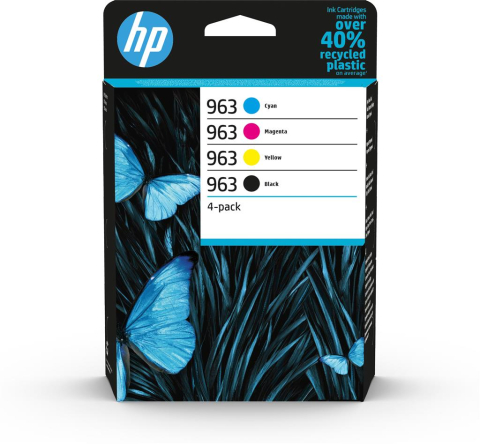 Cartuse originale - Combo-Pack Original 6ZC70AE HP CMYK, nr.963, pentru OfficeJet Pro 9010 | 9013 | 9014 | 9020 | 9023 , 