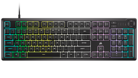 Tastaturi - Corsair K55 CORE RGB ,  1.82m ,  10 zone RGB ,  Negru Cod Produs: CH-9226C65-NA