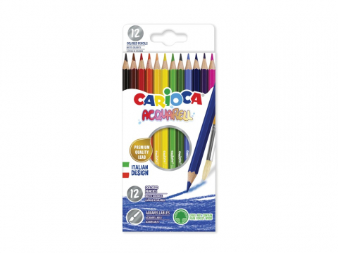 Creioane colorate - Creioane color Acquarell Carioca 12/set
