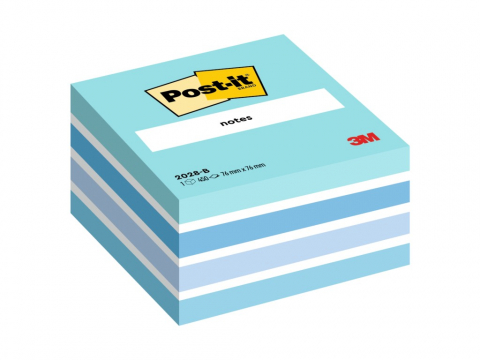 Notesuri adezive - Cub notite adezive 76 x 76 mm 450 file cub Post-it, 100% PEFC SGSCH-PEFC-COC-110078