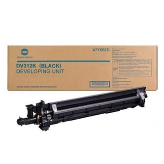 Cartuse originale - Developer original Konica Minolta DV312K , A7Y003D , negru , 600000p