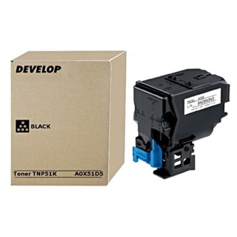 Cartuse originale Develop - EXT Dezvoltare toner original A0X51D5 , TNP51K , negru , 5000p