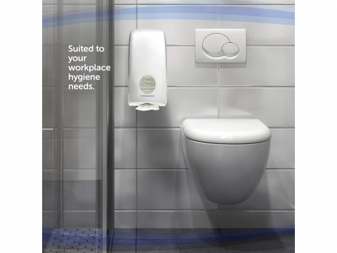 Dispenser hartie igienica pliata Kimberly-Clark Aquarius [6]