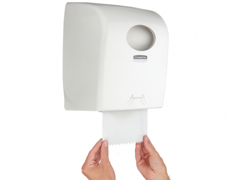 Dispenser Kimberly-Clark Aquarius ,  pentru prosoape in rola Scott Max [2]