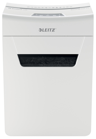 Distrugator manual documente Leitz IQ Protect 6M  ,  6 coli ,  P5 ,  micro-cut (tip particule) ,  cos 18 litri ,  alb ,  Leitz Cod Produs: 80950000 [9]