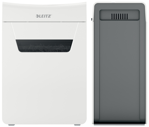 Distrugator manual documente Leitz IQ Protect 6M  ,  6 coli ,  P5 ,  micro-cut (tip particule) ,  cos 18 litri ,  alb ,  Leitz Cod Produs: 80950000 [11]