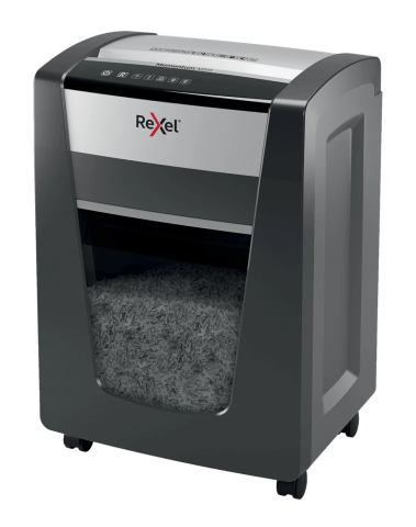 Distrugator manual documente MOMENTUM M515 ,  15 coli ,  P5 ,  micro-cut (tip particule) Rexel Cod Produs: 2104577EU [1]
