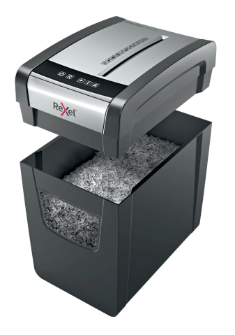 Distrugator manual documente MOMENTUM subtire X410-SL ,  10 coli ,  P4 ,  cross-cut (tip confeti) Rexel Cod Produs: 2104573EU [2]