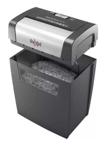 Distrugator manual documente MOMENTUM X406, 6 coli, P4, cross-cut (tip confeti) Rexel Cod Produs: 2104569EU [2]