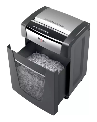 Distrugator manual documente MOMENTUM X420 ,  20 coli ,  P4 ,  cross-cut (tip confeti) Rexel Cod Produs: 2104578EU [1]