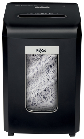 Distrugator manual documente Rexel PROMAX QS RSS1838 ,  18 coli ,  P2 ,  strip-cut (tip fasii) ,  cos 38 litri ,  negru ,  Cod Produs: 2104588EU [0]