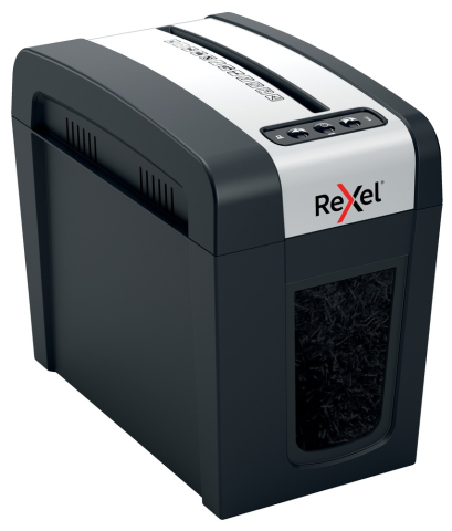 Distrugator manual documente Rexel SECURE MC3 Slim ,  3 coli ,  P5 ,  micro-cut (tip particule) ,  cos 10 litri ,  negru-argintiu ,  Cod Produs: 2020131EU [10]