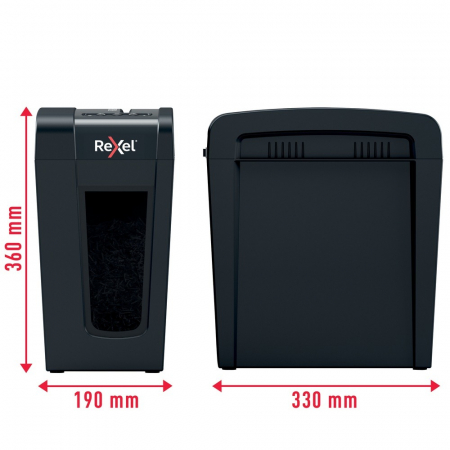 Distrugator manual documente Rexel SECURE X8 Slim - 2020126EU [5]