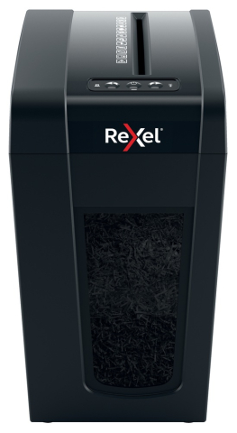 Distrugator manual documente Rexel SECURE X10 Slim ,  10 coli ,  P4 ,  cross-cut (tip confeti) ,  cos 18 litri ,  negru ,  Cod Produs: 2020127EU [1]