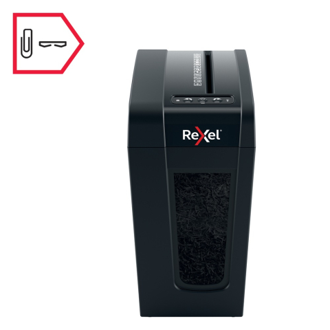 Distrugator manual documente Rexel SECURE X8 Slim ,  8 coli ,  P4 ,  cross-cut (tip confeti) ,  cos 14 litri ,  negru ,  Cod Produs: 2020126EU [3]