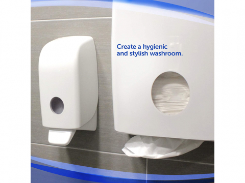 Dozator sapun si spuma Kimberly-Clark Aquarius ,  alb ,  1 l [5]