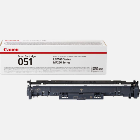 Cartuse originale - Drum Unit 2170C001AA Original Canon Black, CRG-051, pentru I-Sensys LBP162 | MF264 | MF267 | MF269, 23K