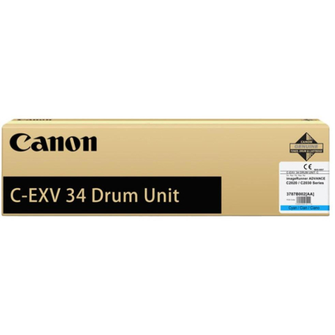 Drum Unit CF3787B003BA Original Canon Cyan , EXV34C , pentru IR Advance C2020I | C2020L | C2025I | C2025L | C2030I | C2030L | C2220L | C2220I | C2225I | C2230I , 36K ; Compatibil: IR Advance C2020 , C [1]