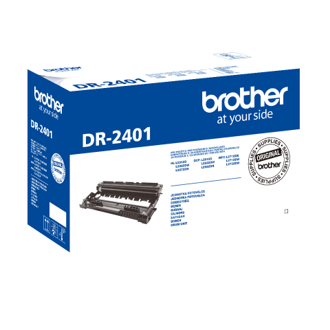 Cartuse originale - Drum Unit DR2401 Original Brother Black, DR2401, pentru DCP-L2512 | L2532 | L2552 | HL-L2312 | L2352 | L2372 |  MFC-L2712 | L2732 | L2752, 12K