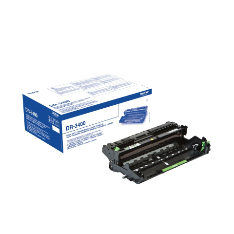 Cartuse originale Brother - Drum Unit DR3400 Original Brother Black, DR3400, pentru DCP-L5500 | L6600 | HL-L5000 | L5100 | 5200 | L6250 | L6300 | L6400 | MFC-L5700 | L5750 | L6800 | L6900, 30K