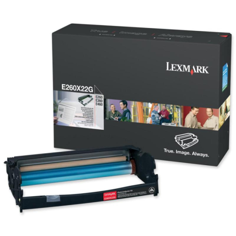 Cartuse originale - Drum Unit E260X22G Original Lexmark Black, E260X22G, pentru E260, 30K
