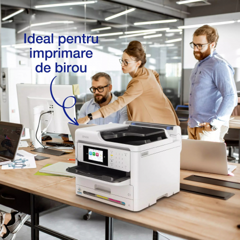 Epson WF - C5890DWF - Multifunctional inkjet color A4, DUPLEX AUTOMAT, 25 ppm, USB, Retea, Wi-Fi, cu FAX [9]