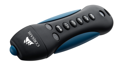 Flash PadlockÃ‚Â® 3 64GB Secure USB 3.0 Flash Drive Corsair Cod Produs: CMFPLA3B-64GB [1]