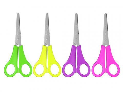 Foarfeca 13,5 cm + rigla Joy EK [1]