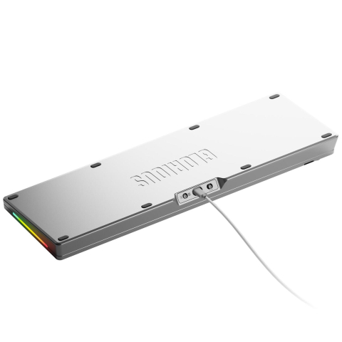 Glorious Tastatura mecanica GMMK 3 PRO 100% Prebuilt ,  USB-C ,  Fox Switches ,  US layout ,  104 taste ,  Gri Cod Produs: GLO-KB-GMMK3-PRO-100-PB-FOX-W-SIL-US [4]