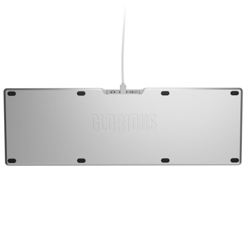 Glorious Tastatura mecanica GMMK 3 PRO 100% Prebuilt ,  USB-C ,  Fox Switches ,  US layout ,  104 taste ,  Gri Cod Produs: GLO-KB-GMMK3-PRO-100-PB-FOX-W-SIL-US [5]