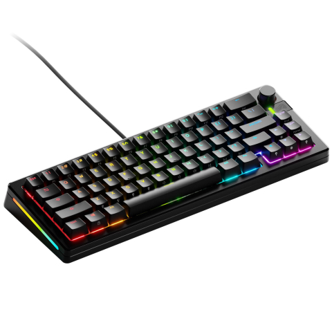 Glorious Tastatura mecanica GMMK 3 PRO 65% Prebuilt ,  USB-C ,  Fox Switches ,  US layout ,  66 taste ,  Negru Cod Produs: GLO-KB-GMMK3-PRO-65-PB-FOX-W-BLK-US [1]