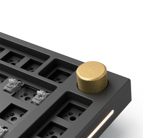 Glorious Tastatura mecanica GMMK PRO 75% Pre-built ,  USB-C ,  Fox Linear Switch ,  Layout US ,  Negru/Alb Cod Produs: GLO-GMMK-P75-FOX-B [3]