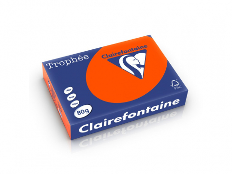 Hartie color - Hartie A4 80 g/mp color intens 500/top Clairefontaine