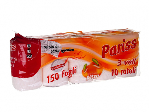 Produse din hartie - Hartie igienica 3 straturi x 10 role parfumata
